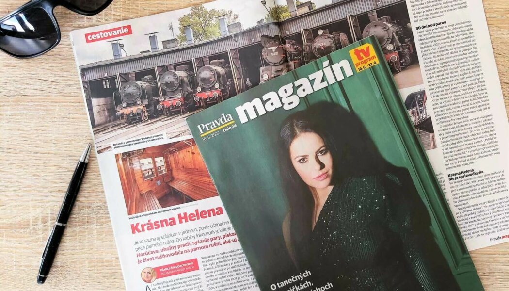 Parowozownia Wolsztyn w magazynie Pravda