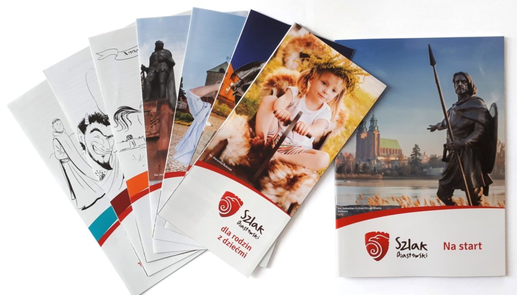 Nowe foldery Szlaku Piastowskiego