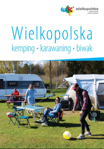 okładka folderu o kempingach
