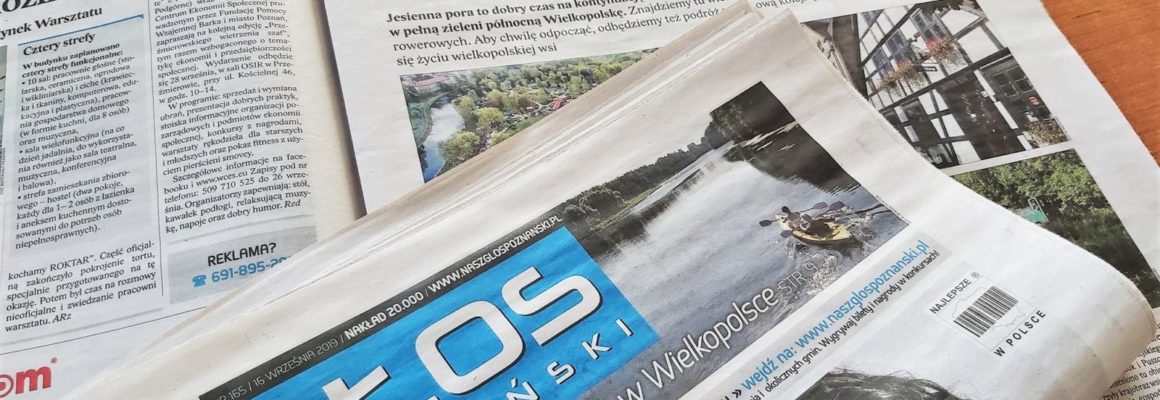 ARTYKUŁ W NASZYM GŁOSIE POZNAŃSKIM
